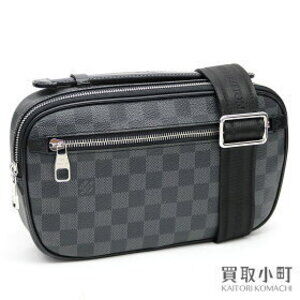 Louis Vuitton Umbrella Damier Graphite Black crossbody bag bum